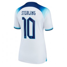 England Raheem Sterling #10 Hemmakläder Dam VM 2022 Kortärmad